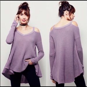 Beautiful free people sweater shirt XS